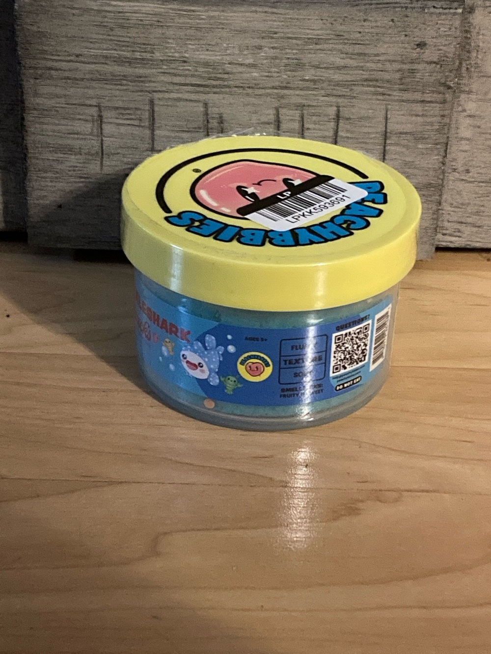 Kids Blue Sensory Putty with Yellow Lid - Fun Stretch & Squish